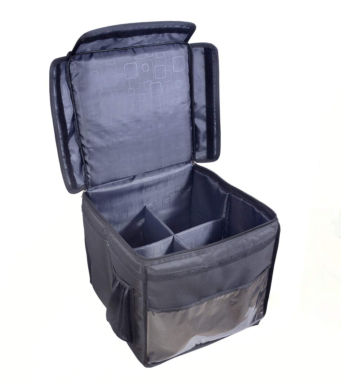 Ultrafine Premium Size Easy Carriage Bike Pickup Four Compartment Swiggy/Online Food/Grocery/Bakery/Pizza Multipurpose Delivery Backpack Bag (B09D44YN5K) Amazon Price History, Amazon Price Tracker