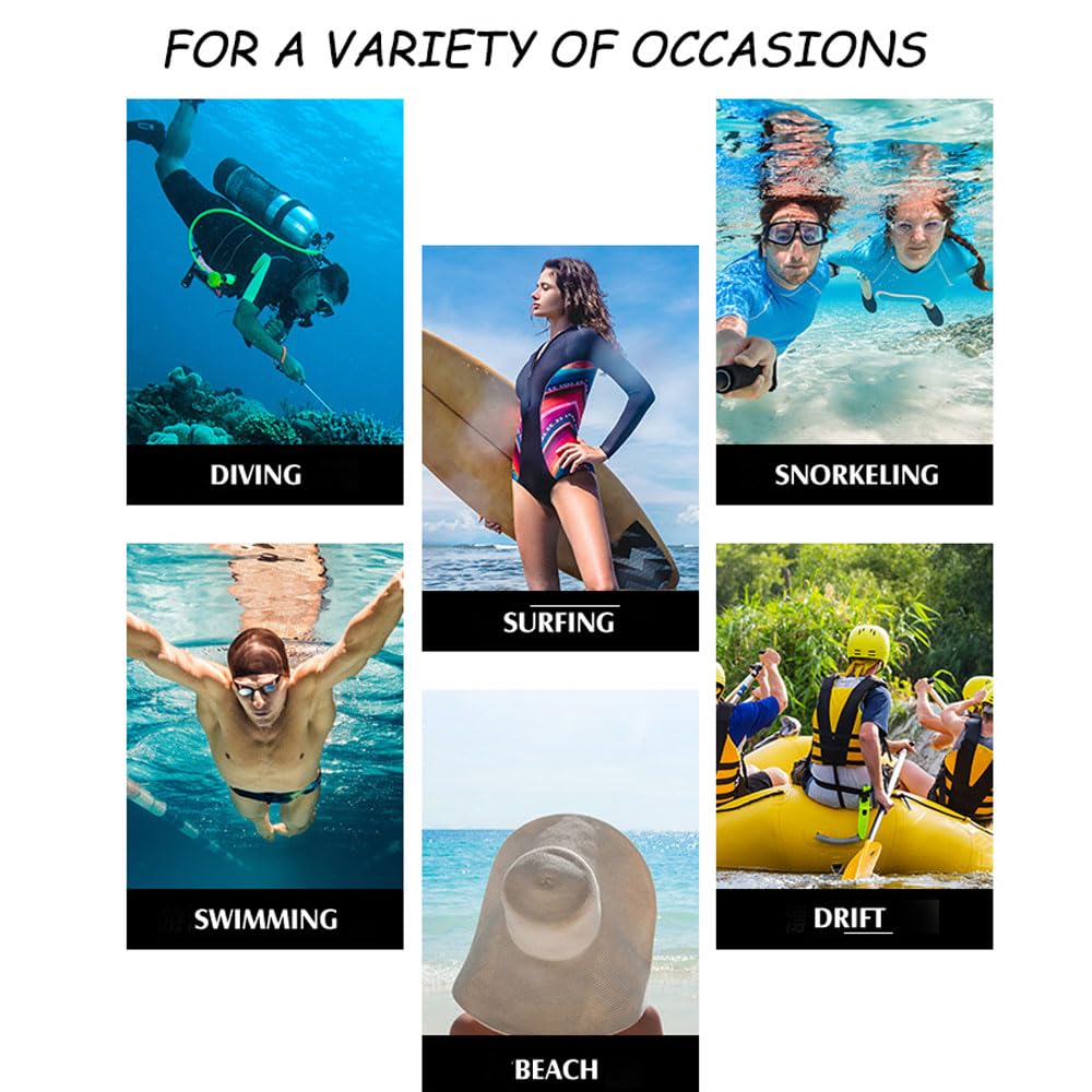 Muta Da Uomo e Donne a Maniche Lunghe, Due Pezzi in Neoprene 3mm per Pesca Sub, Apnea, Snorkeling, Surf, Canoa, Immersioni Subacquee - Giacca e Pantalone Completi