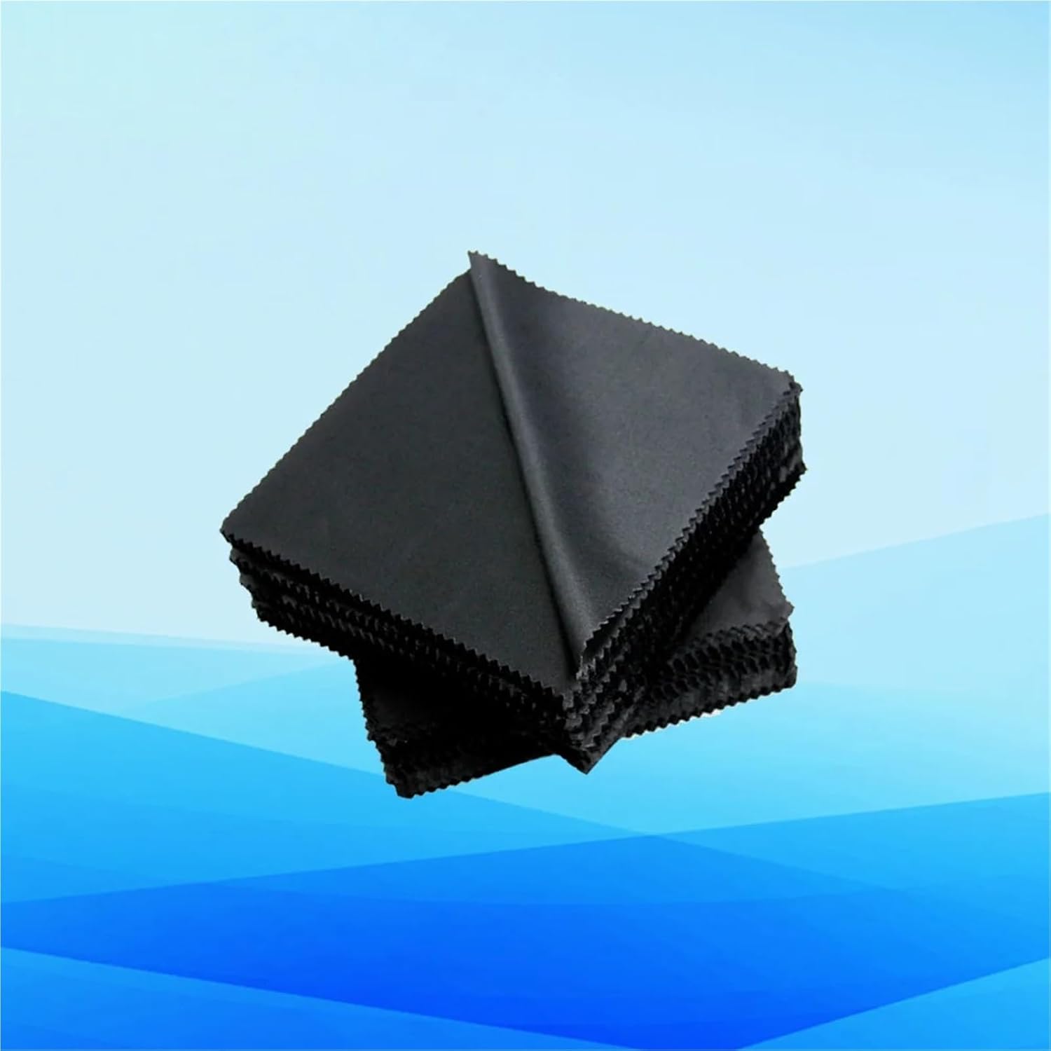 100Pcs Microfiber Glasses Cleaning Cloth 15x15cm Soft Wipe Screen Lens Tissue Sunglasses