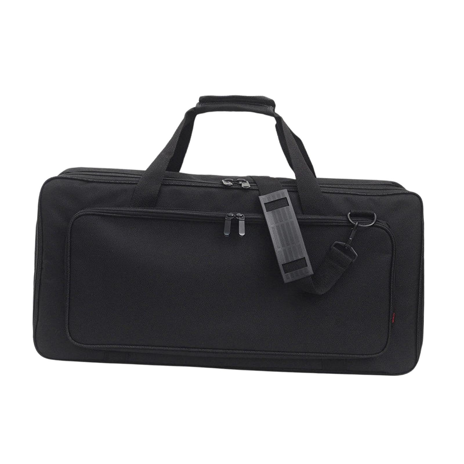Digitales Percussion Pad Rucksack Multifunktionale Tragetasche mit Polsterung Und Zubehörfach Oxford Stoff Langlebig Praktischer Tragegriff für
