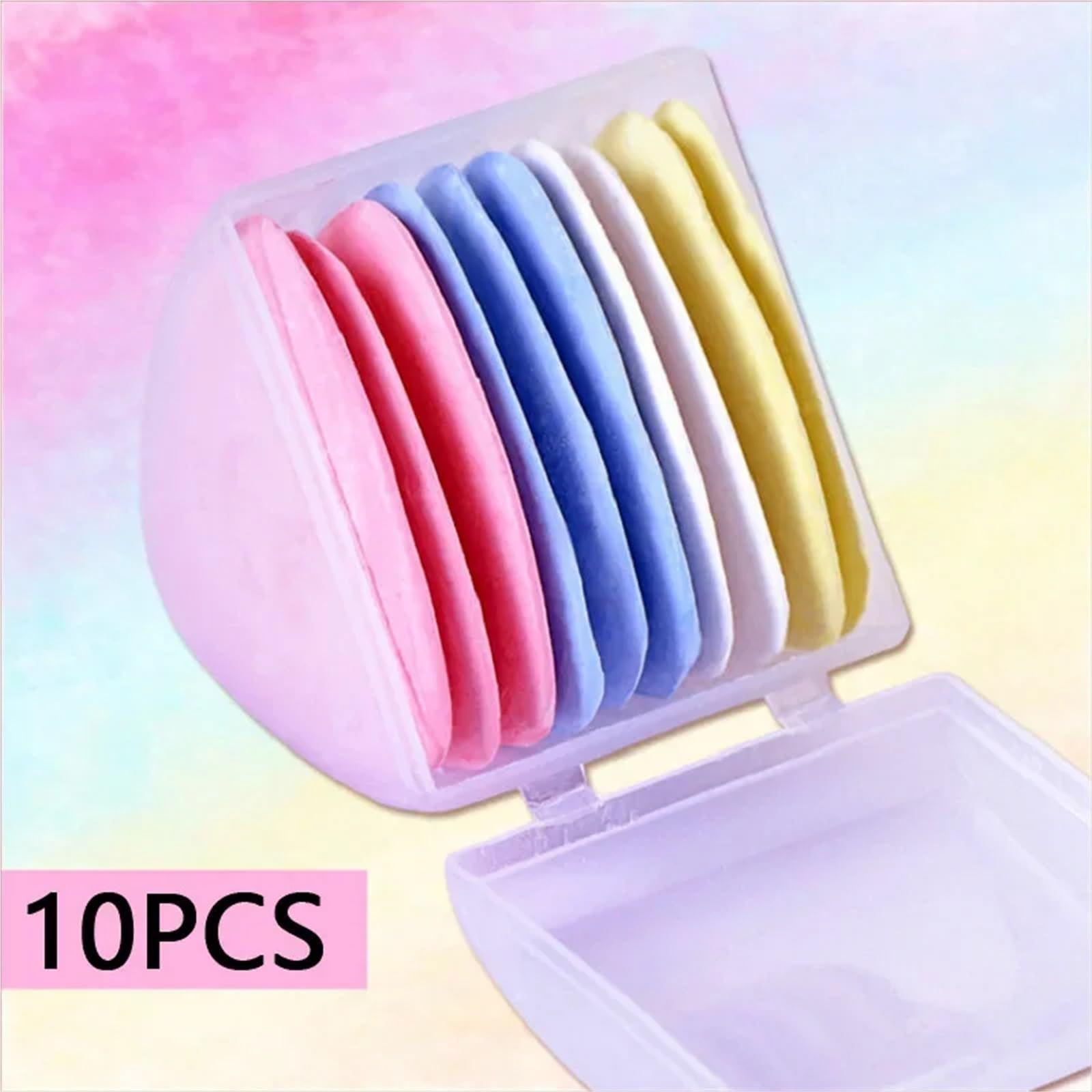 Kredy do odzieży, Trójkątna zmywalna kreda krawiecka wielokolorowa Opakowanie 10-30 sztuk(30pcs White)