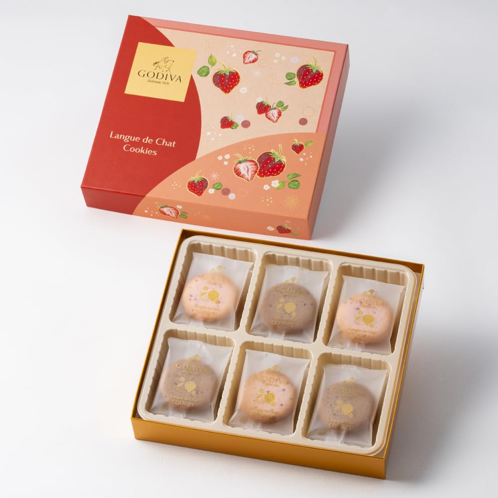 GODIVA あまおう苺ラングドシャクッキー アソートメント 30枚入 Amazon.co.jp: ゴディバ（GODIVA）あまおう苺ラングドシャクッキー