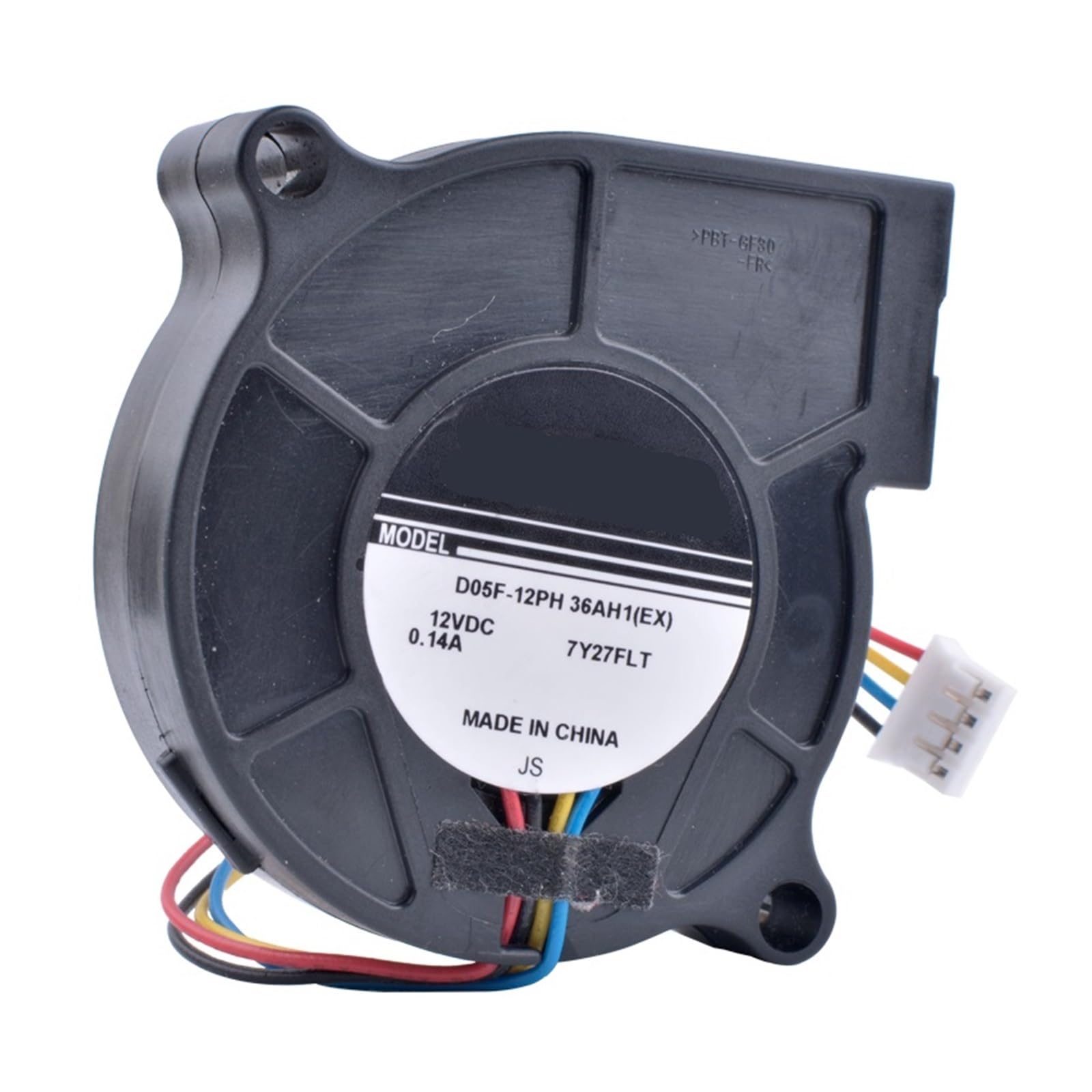 Ventilateur 50mm DC12V 0.14A PWM turbo ventilateur de refroidissement 4pin D05F-12PH
