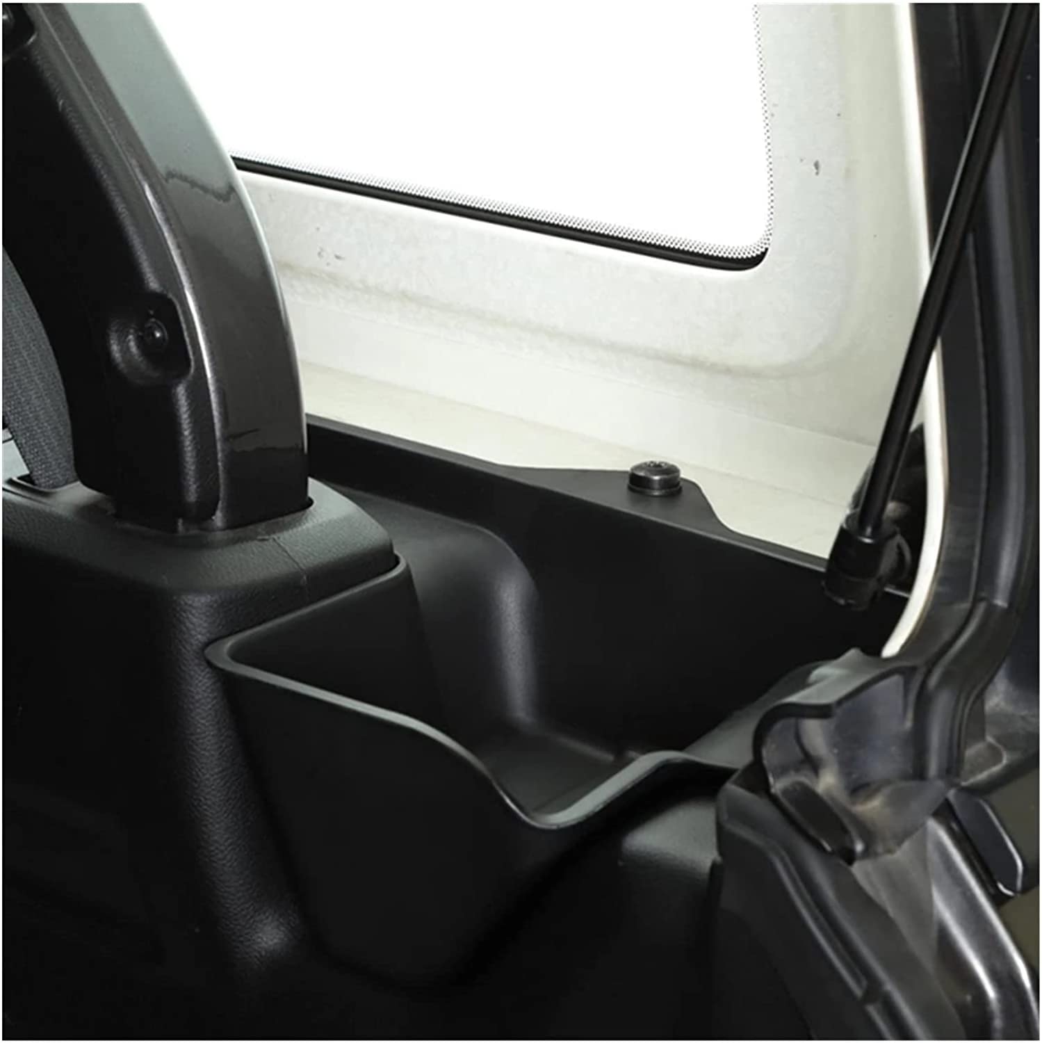 Kofferbak Organizer Wiel Goed Opbergbak Cargo Side Tray voor Jeep Wrangler JL JLU 2018-2022 2/4-deurs, interieuraccessoires, zwart,Left and Right