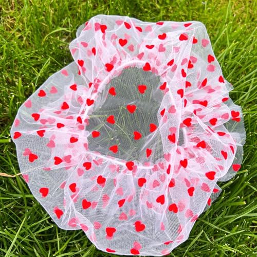 Filet de tête en maille pour chien chat x4 réglable anti ramassage