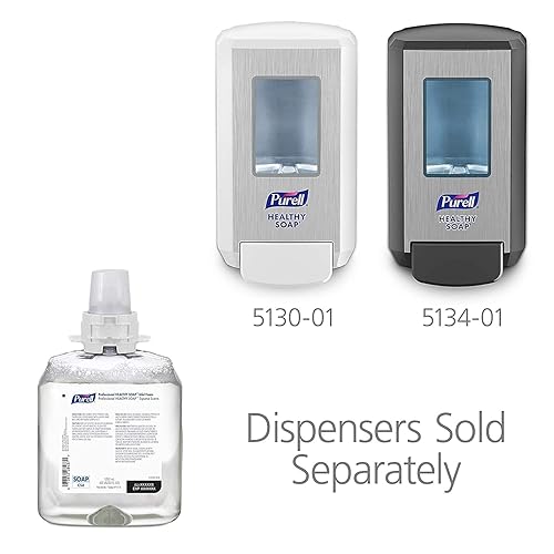 Miniatura 18 de PURELL Jabón de espuma suave, repuesto de 40.6 fl oz para dispensador automático de jabón de manos PURELL CS6, 2 unidades (paquete de 1) - 6574-02