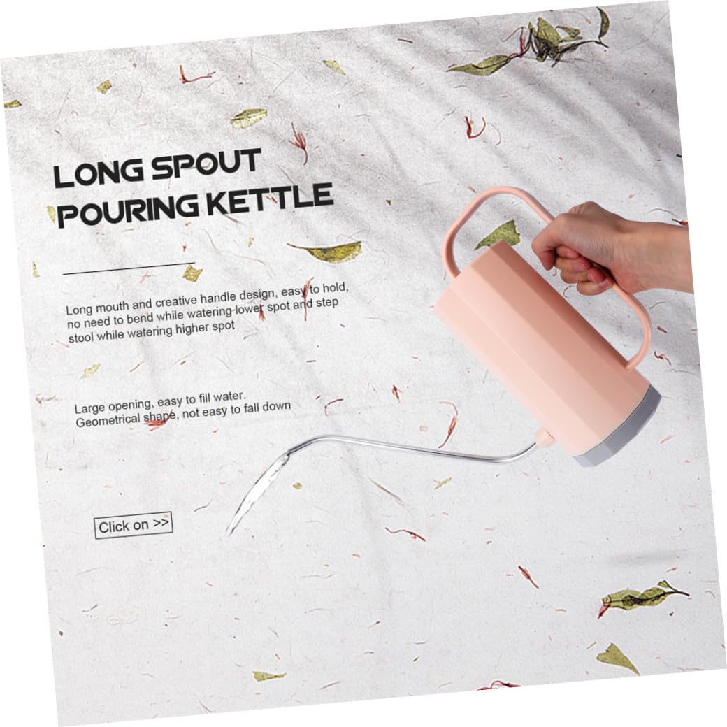 Regadera de Jardín 2 Piezas 1200ml de Plástico con Asa Ergonómica