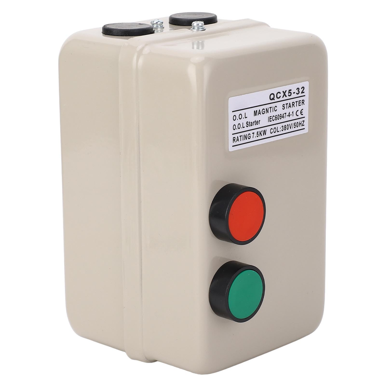 Interruttore Magnetico per Avviamento Motore Elettrico Monofase e Trifase 220V 240V 380V 20A 32A 7.5KW Protezione Sovraccarico Globale Applicazione Industriale