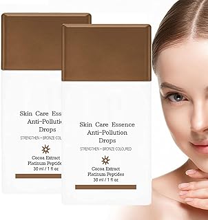 2PCS Drunk Elephants Bronzer Drops | 30ml Fake Tan Peptide Serums | Replenishing Face and Body Bronzing Essence for Fine Lines | Skincare Cream | Bronzing Drops Creates A Bronzed Glow