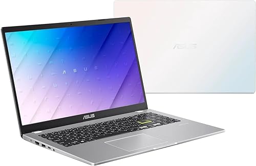 ASUS L510 - Laptop para estudiantes de 15.6" FHD - Procesador Intel Celeron N4020 hasta 2.8 GHz, 4GB de RAM, almacenamiento eMMC de 128GB, Intel UHD