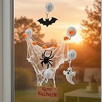 Vista 2 de Perchas de corona para puerta o ventana de cristal, paquete de 2 ganchos fuertes con ventosa, oro antiguo