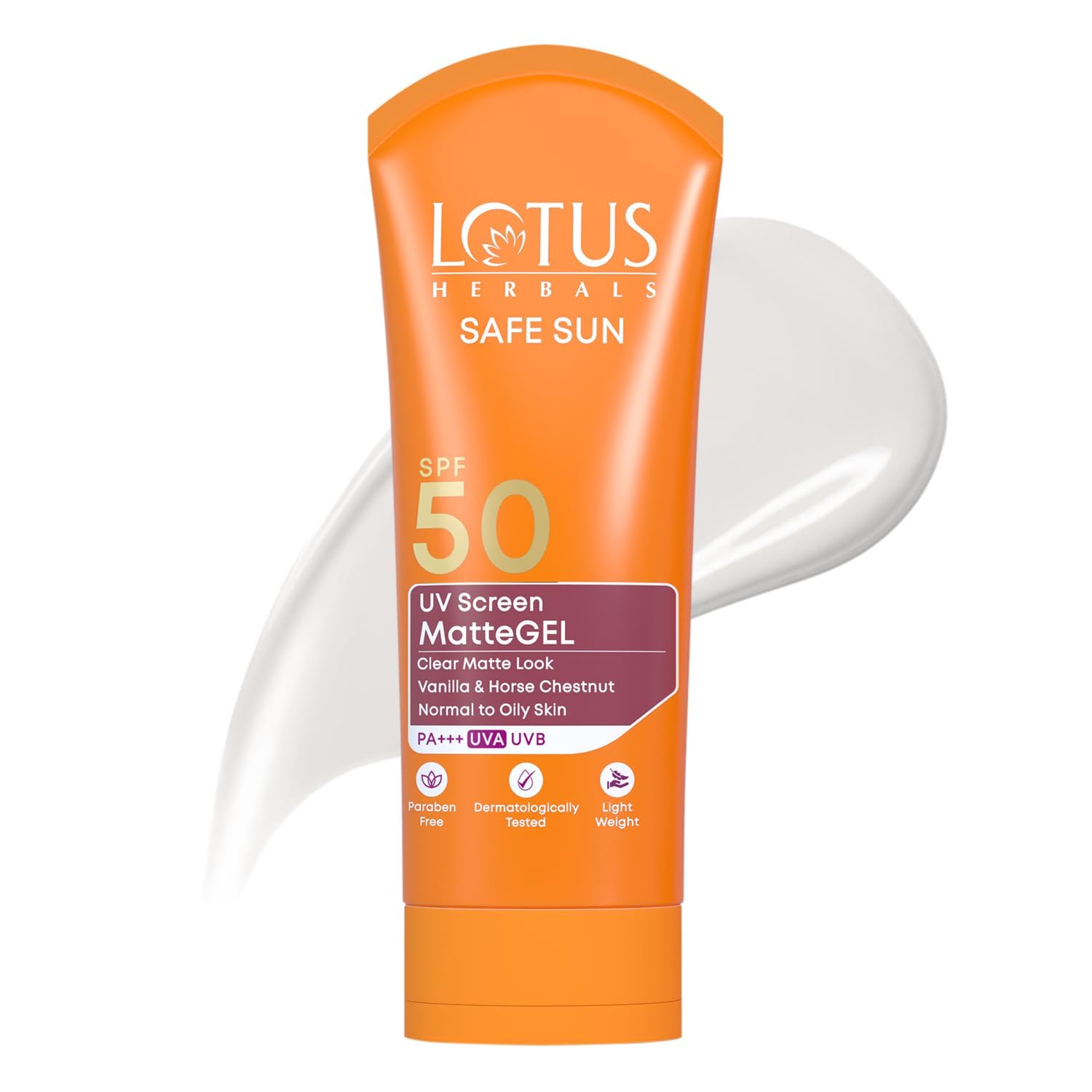 LotusHerbals Safe Sun Uv Screen Matte Gel SPF 50 50g