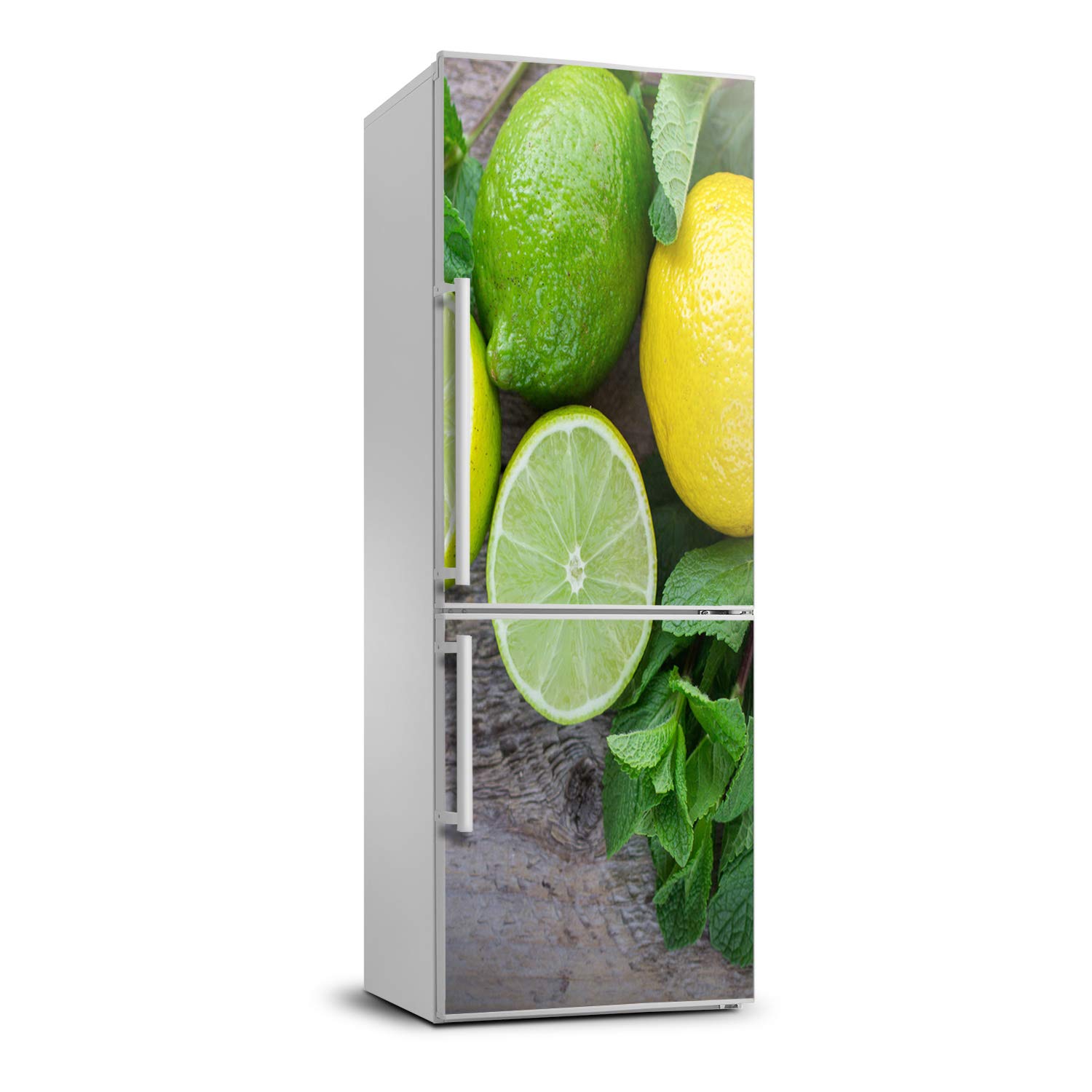 Pegatinas de pared y refrigerador autoadhesivas para renovar cocinas desgastadas