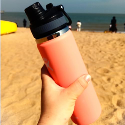 Miniatura 7 de Tapa para Hydro Flask boca ancha, tapa de popote 2 en 1, tapa de boquilla para Hydro Flask de 12, 16, 20, 32, 40 onzas, botella de agua de boca