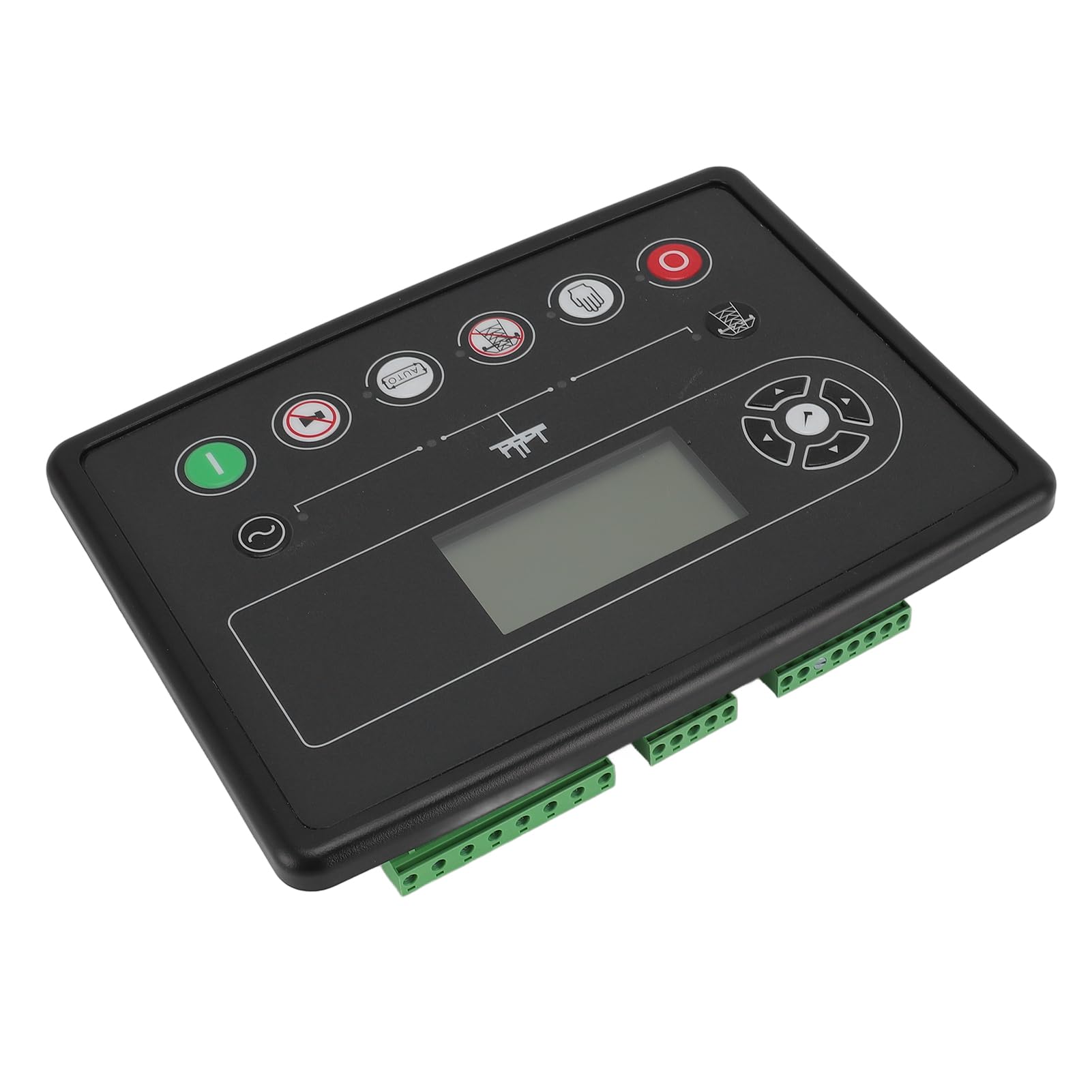 Controlador de Grupo Electrógeno Función PLC de Arranque Automático Panel LCD Interfaz 485 para Monitoreo y Control Adecuado para Usuarios de Grupos Electrógenos