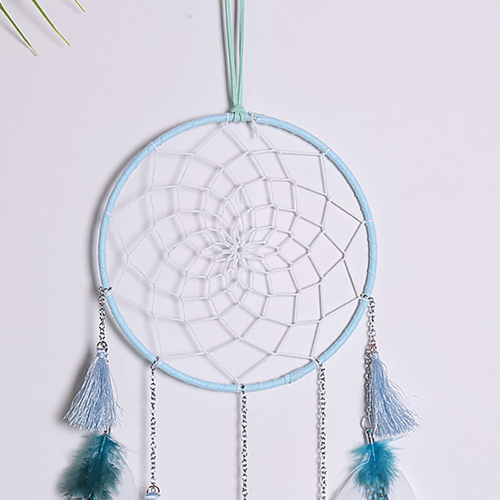Traumfänger, handgefertigte Traumfänger mit Quaste, Traumfänger, Wandbehang, Dekoration for Zuhause, Kinderzimmer, Schlafzimmer