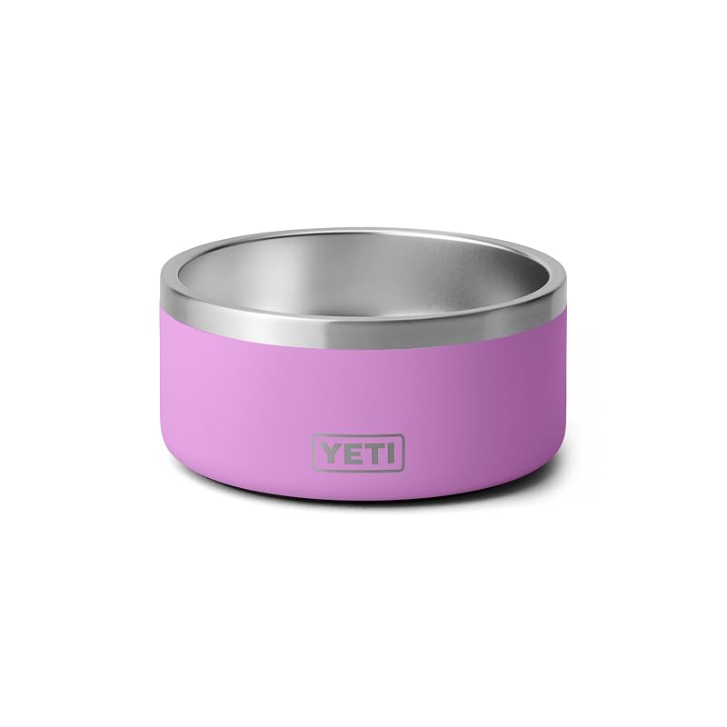 Tigela para viagem para cães em aço inoxidável YETI Boomer 4, antiderrapante, Desert Bloom, 946 mL