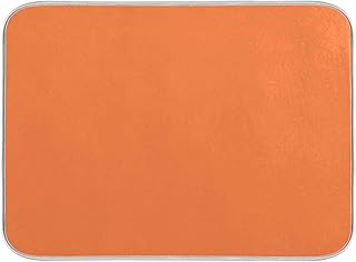 Dish Drying Mat for Kitchen Counter Absorbent Reversible Microfiber Sink Mats Dishes Rack Mat Bathroom Counter Pads Large Orange 18x24 inch