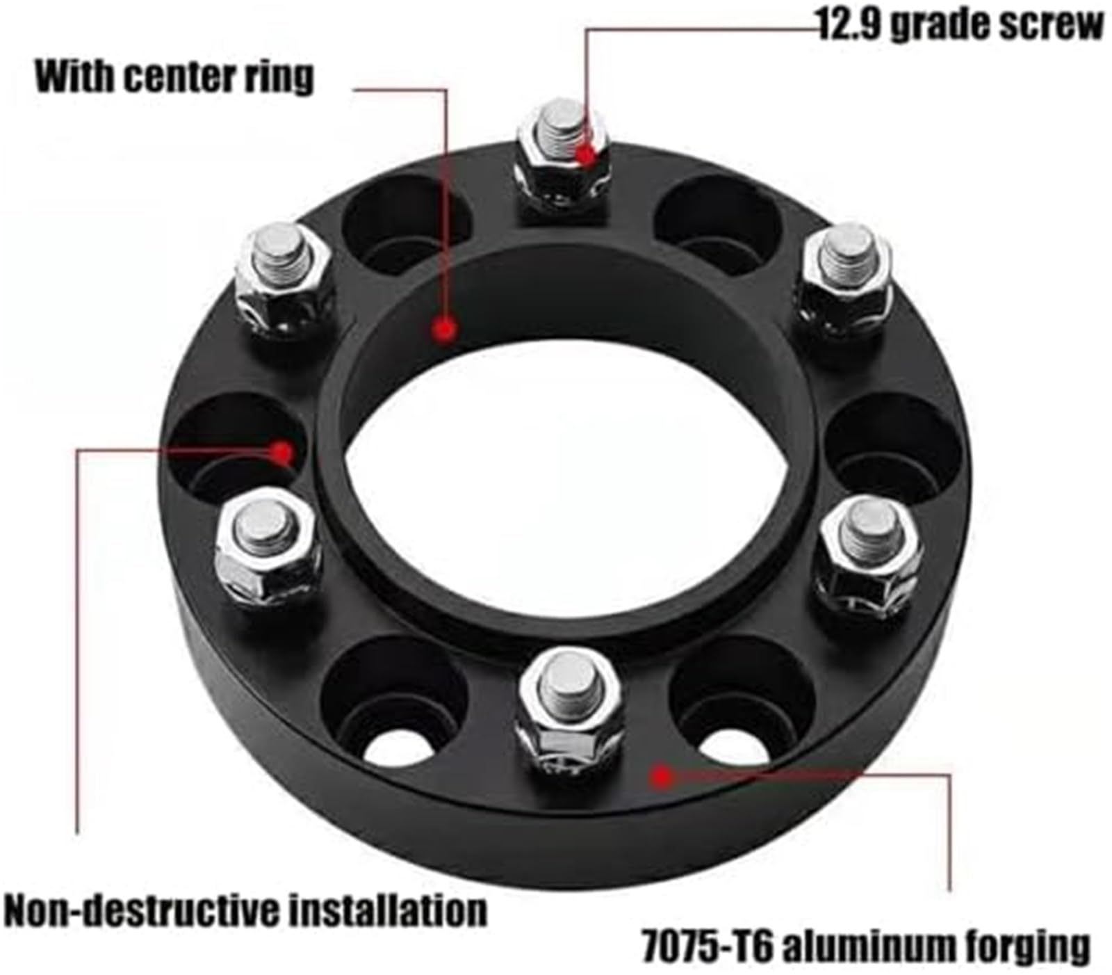 Adaptery kół Dystanse samochodowe Poszerz 6X135 Cb 87.1