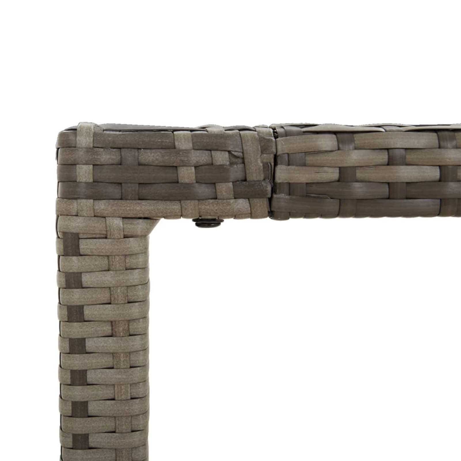 3185040 Set da Pranzo da Giardino 5 pz con Cuscini in Polyrattan Grigio Testata in Legno,Testata Letto Matrimoniale Muebles Dormitorio Spalliera Letto Testiere per Letto Matrimoniale