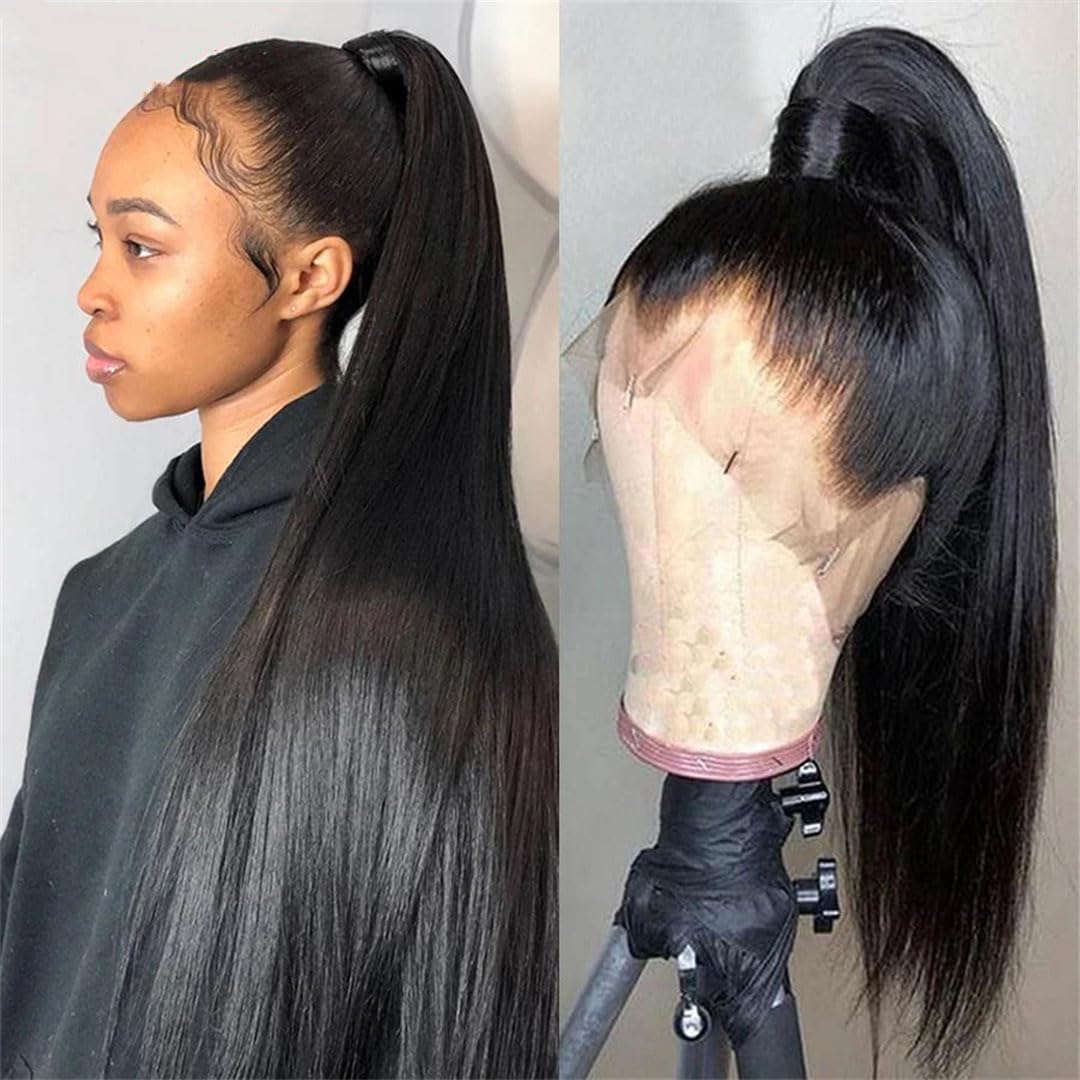 NEW Wig Fulllace Wig long ponytail Full lace wear up Arabella 360 Full Lace Glueless Silky Straight Wig Invisi  main image 4