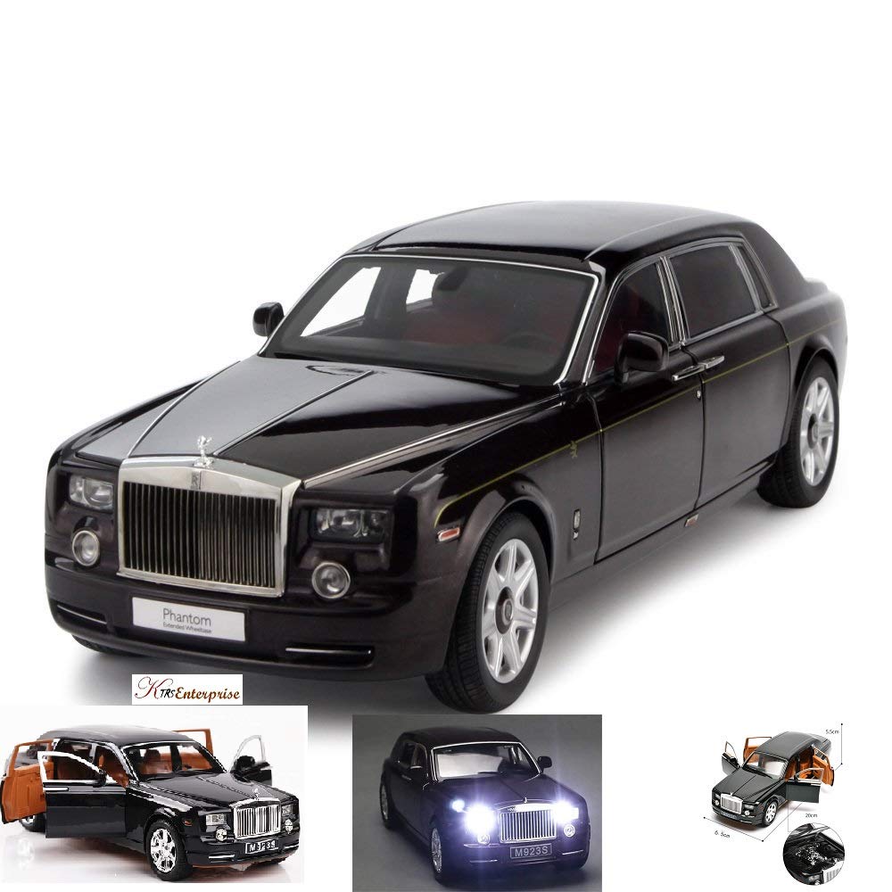 KTRS Rolls Royce Phantom Die-Cast 4 Wheel Drive Metal Car Toy with