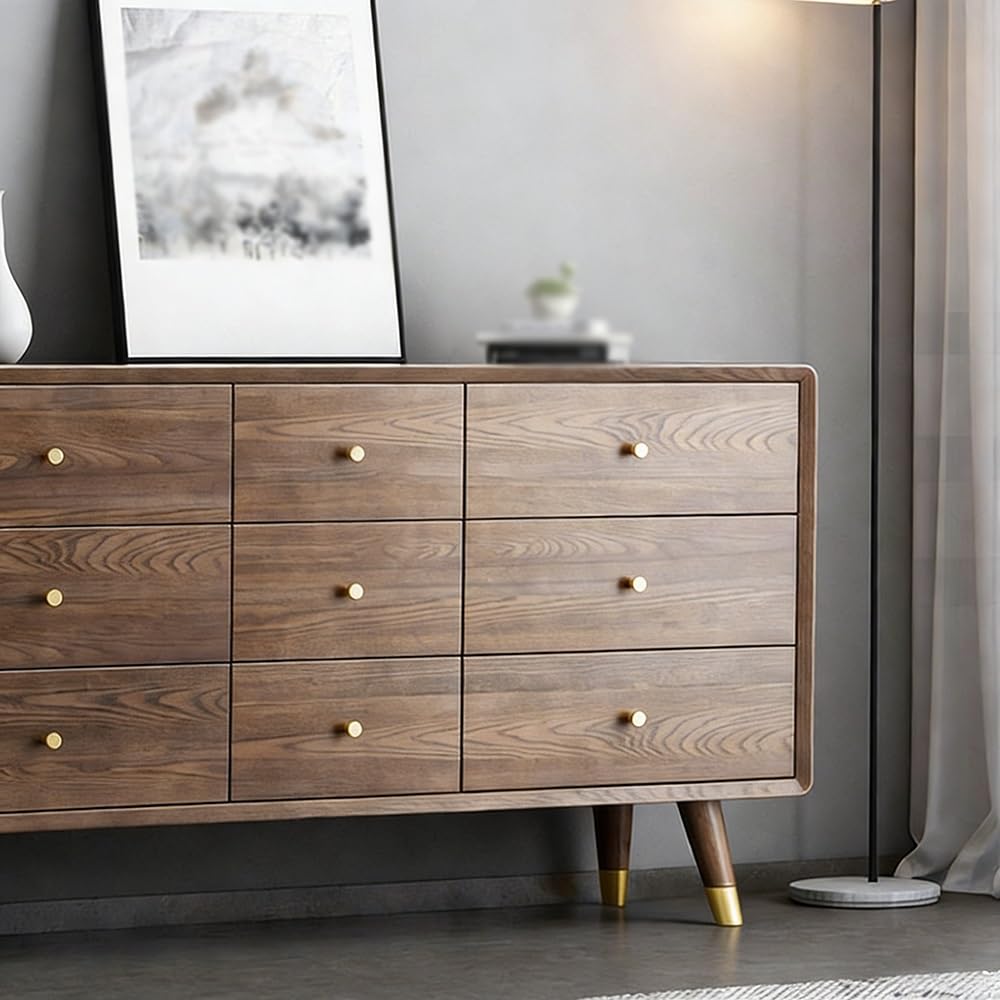 Genérico Juego 4 Patas De Madera Maciza, 8 CM Muebles Patas Cónicas De Repuesto Pies De Soporte para Silla, Sofá, Tocador, con Base Antideslizante Atornillada(Walnut,15cm(4pcs))