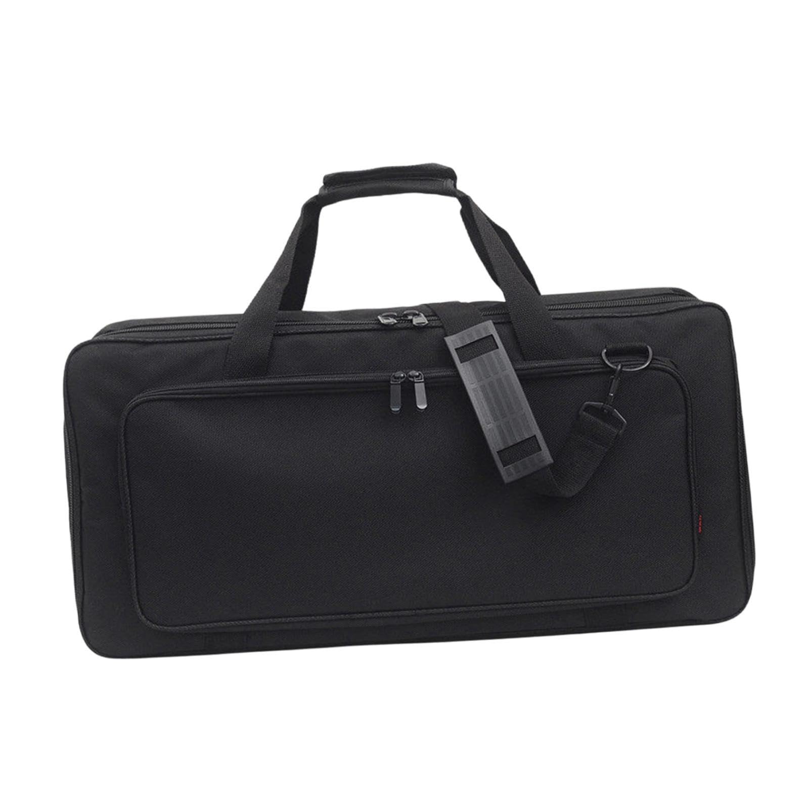 Digitales Percussion Pad Rucksack Multifunktionale Tragetasche mit Polsterung Und Zubehörfach Oxford Stoff Langlebig Praktischer Tragegriff für