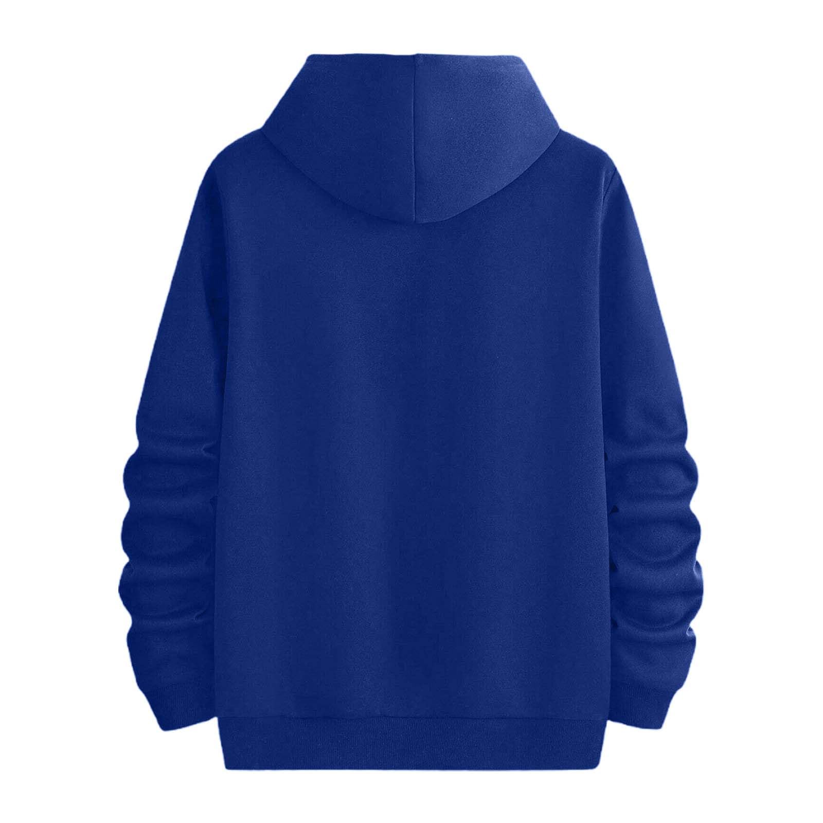 Felpe con cappuccio da uomo con grafica ampia, carino, casual, sottile