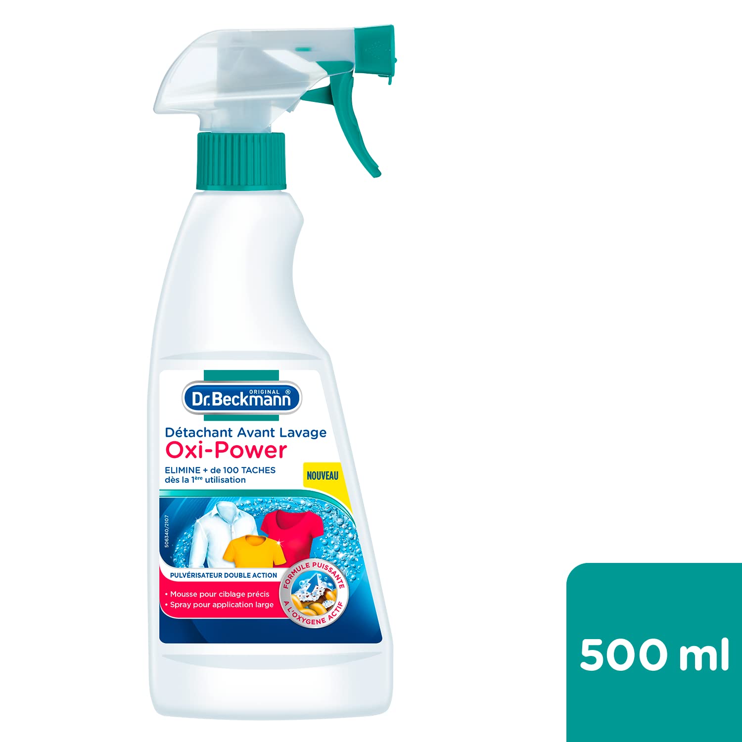 Dr. Beckmann Oxi-Power środek do usuwania plam do mycia wstępnego, 500 ml, opakowanie może się różnić