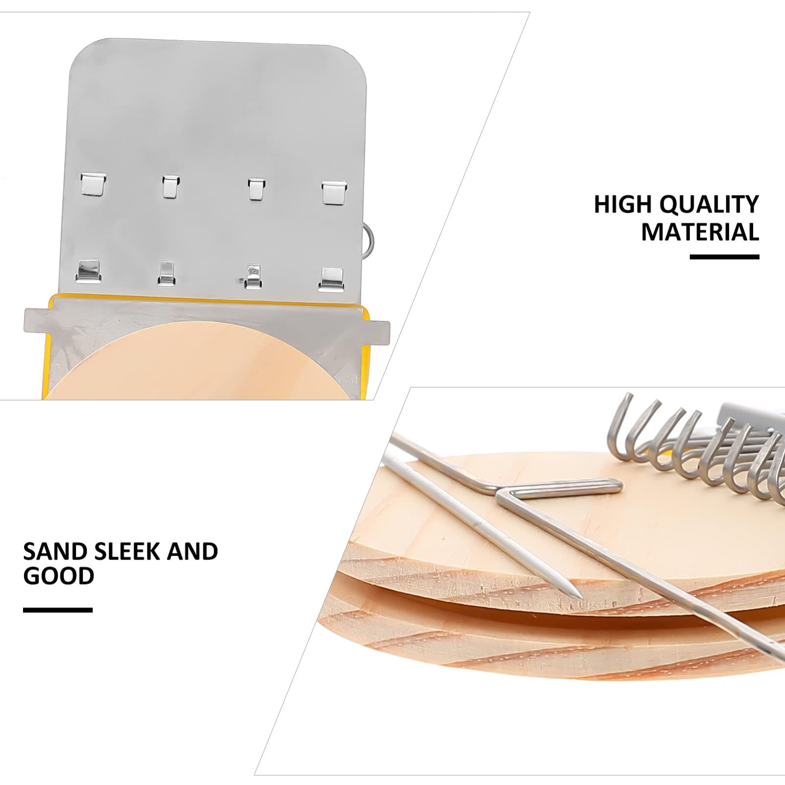 Angoily Tricoteuse En Bois Pour Bricolage, Machine à Tisser