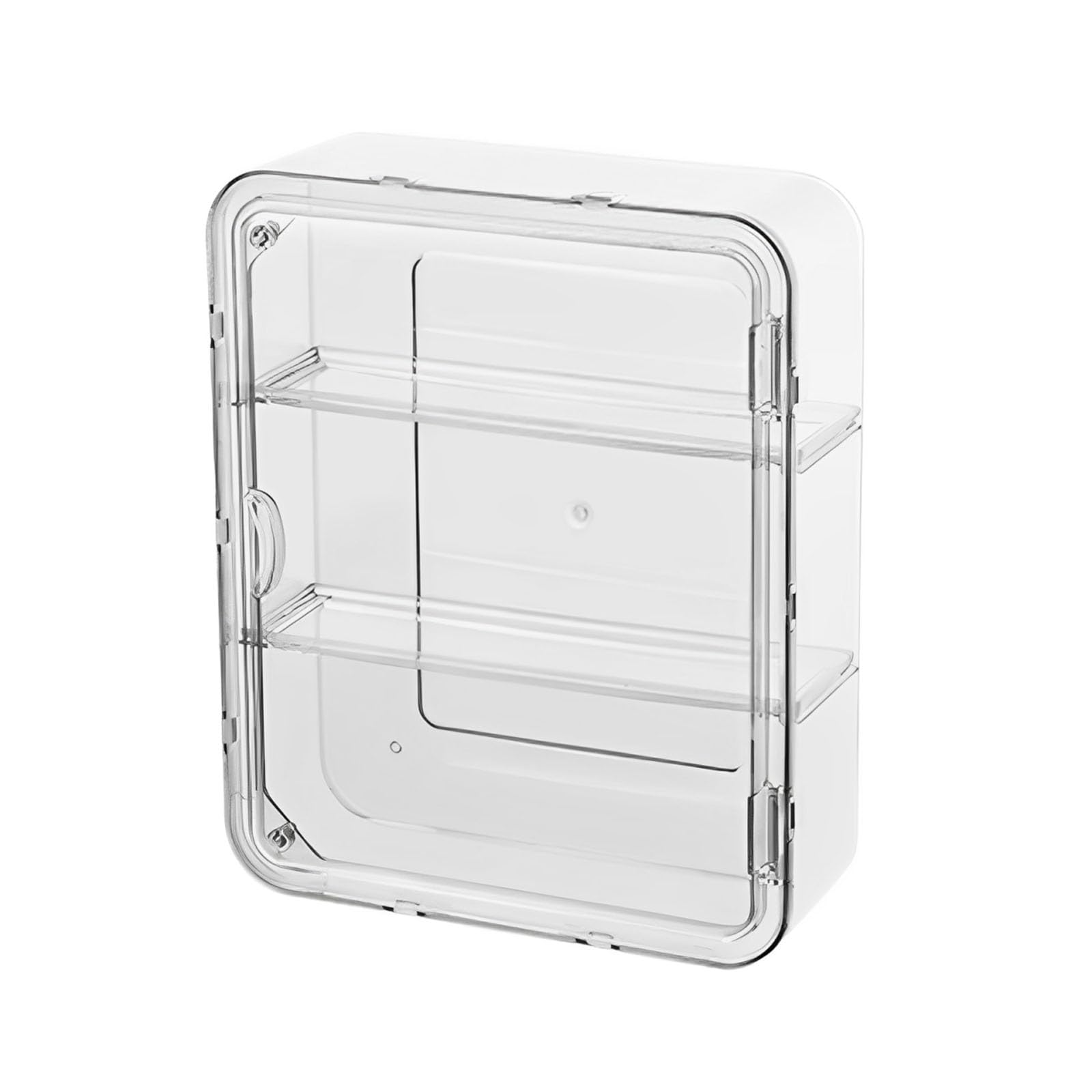 Scaffale multistrato da cucina, mobiletto rimovibile da parete per bagno, soggiorno e camera da letto, salvaspazio sopra il WC (26 x 9 x 32 cm)