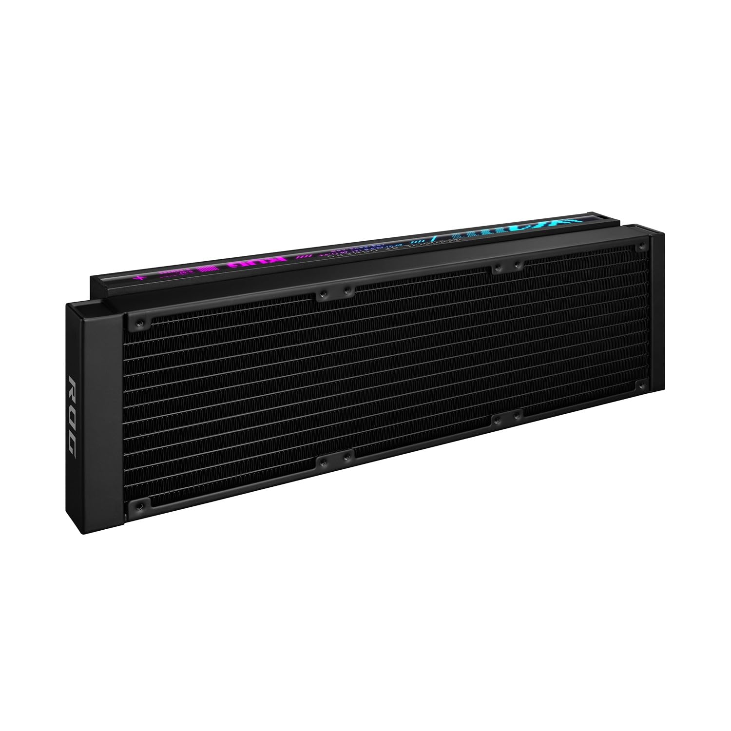 ASUS ROG Strix LC IV 360 ARGB LCD, Dissipatore di Calore a Liquido per CPU, Q-Connector per Facile Installazione, Potente Pompa, Schermo LCD IPS da 5,8", Tre Ventole ROG ARGB, Aura Edge, Nero