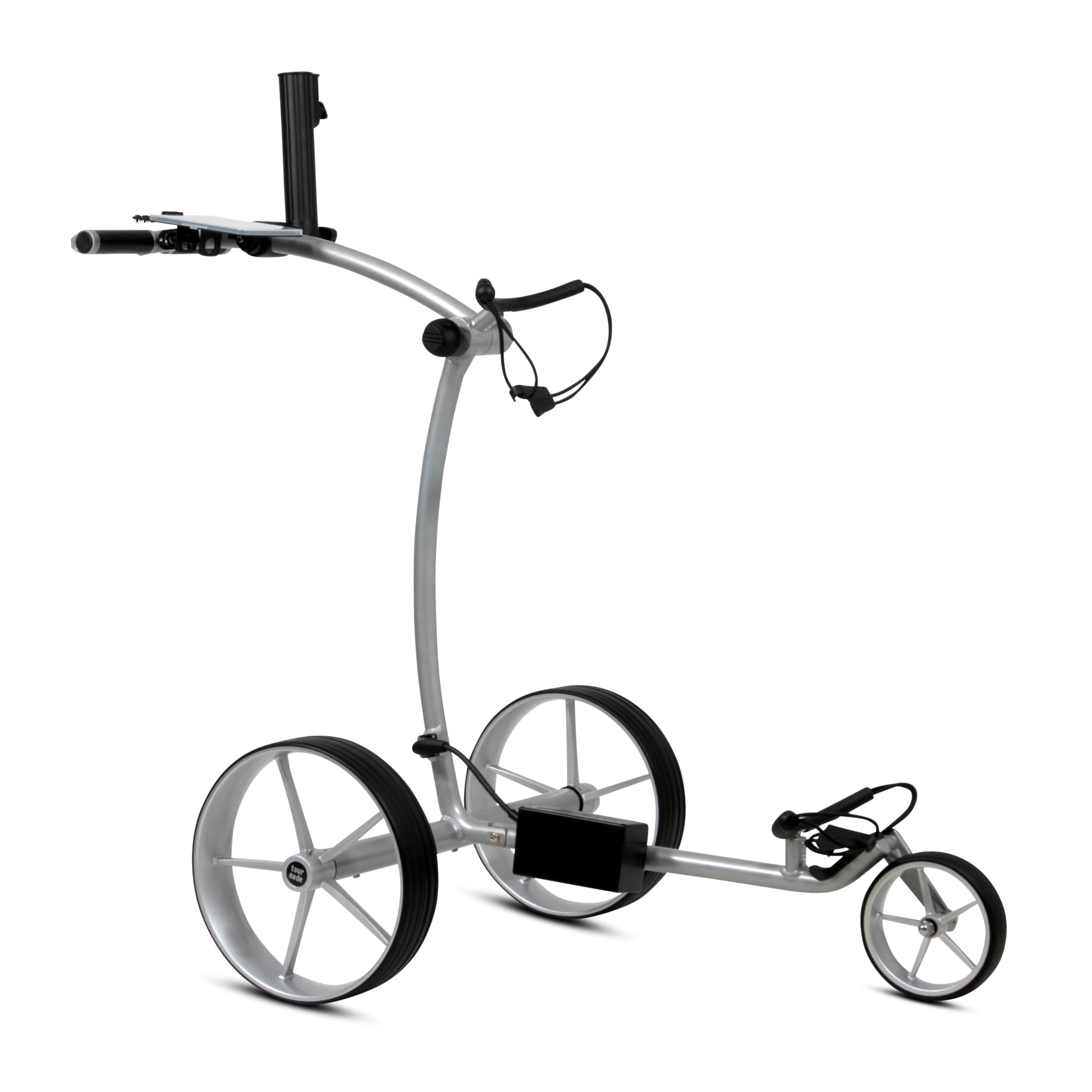 tour-made RT-670 / 670S Chariot de Golf électrique I Seul. 5,5 kg I Frein de stationnement et la dernière Technologie I pour terrains montagneux I Nouveau I Qualité Allemande