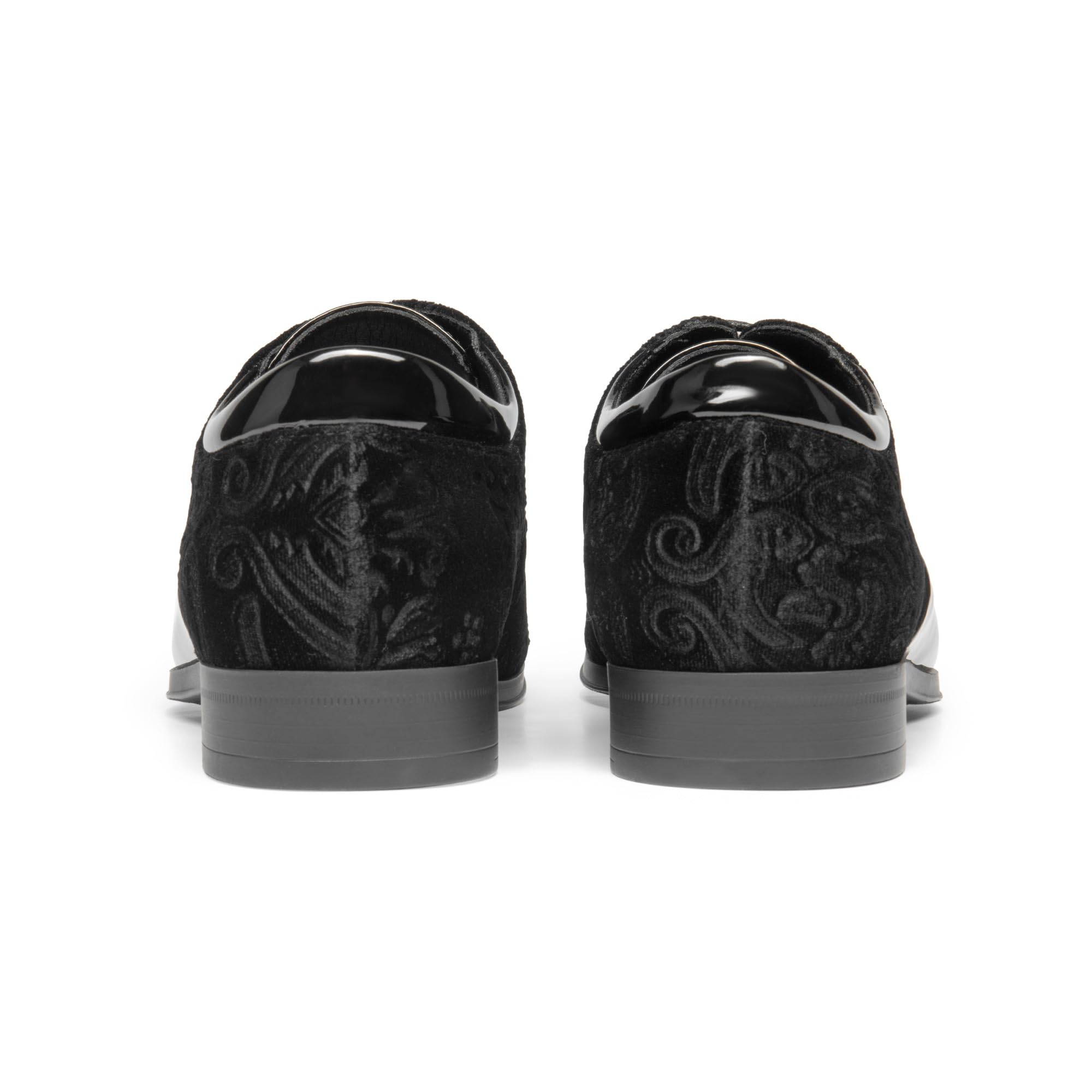 Bruno Marc Zapatos Vestir Hombre Fiesta Zapatos Cordones Hombre Antideslizante para Trajes Formales Esmoquin