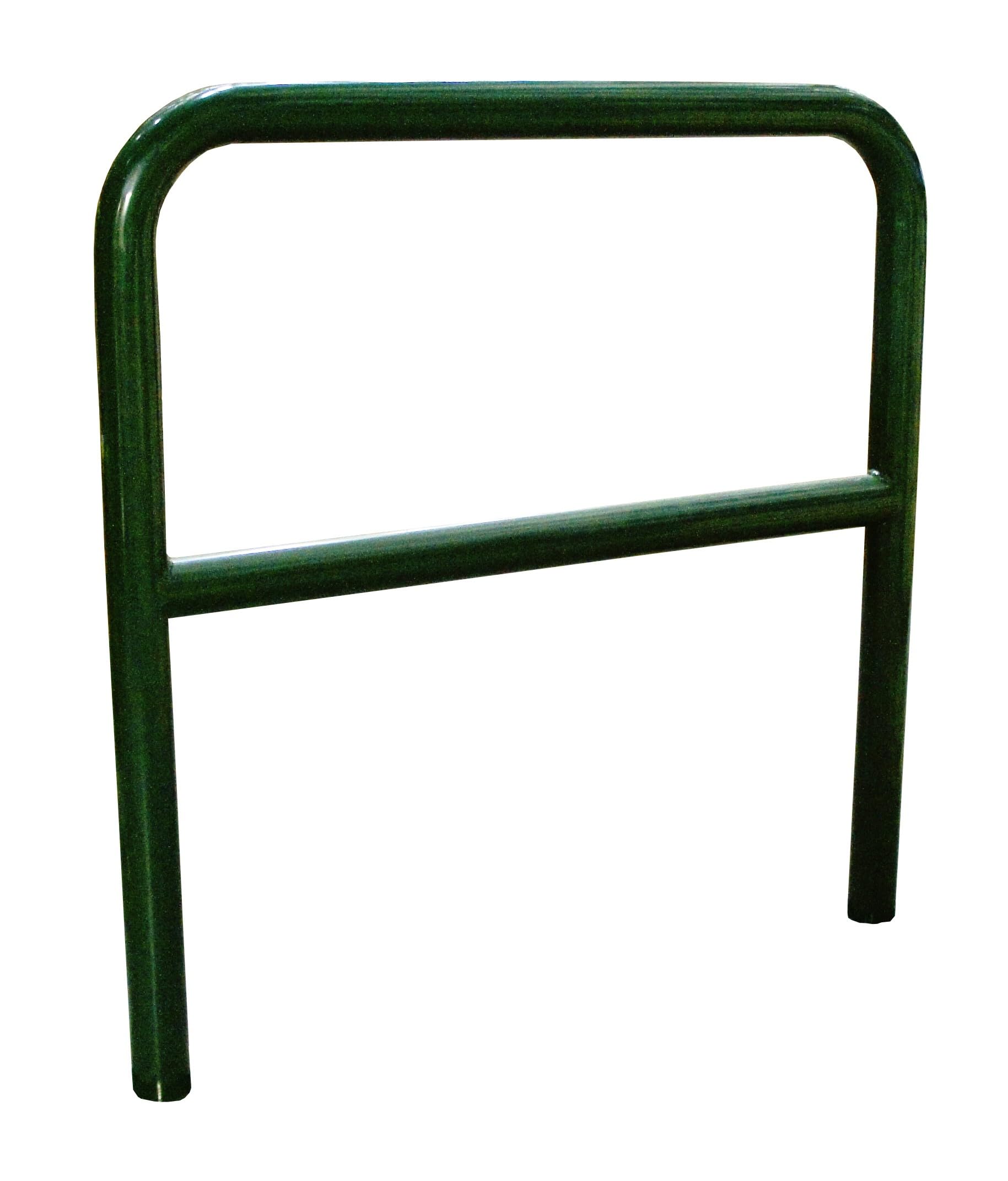 Barrière de sécurité à sceller acier 1000mm vert - Ø60mm