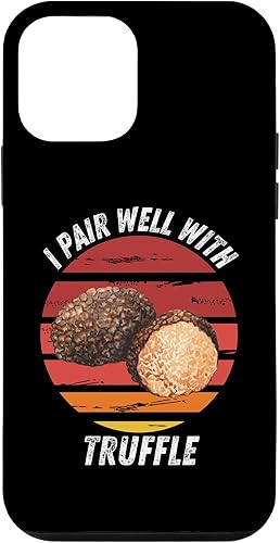 iPhone 12 mini Vintage Truffle I Pair Well With Truffle Food Lover Case