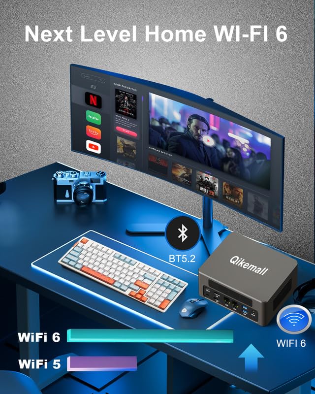 Mini PC for Windows 11 Core i7-1360P,Mini Computer 32GB DDR5 RAM