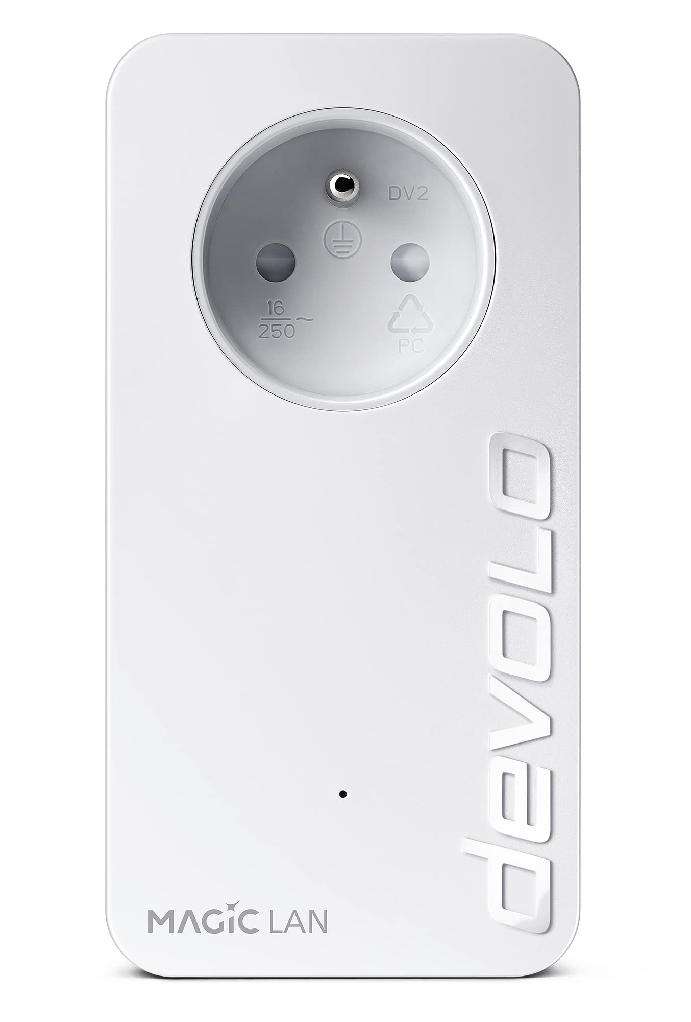 Devolo Magic 2 LAN Triple BE Powerline Adaptateur Unique 2,4 Gbit/s