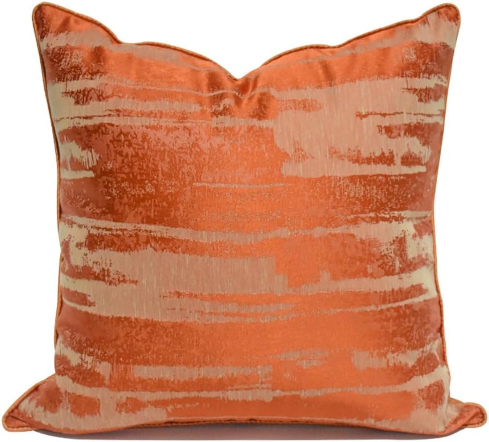 Model Room Oran ometric Abstract Sofa Pillow Case Designer Soft Headboard Bag Cushion