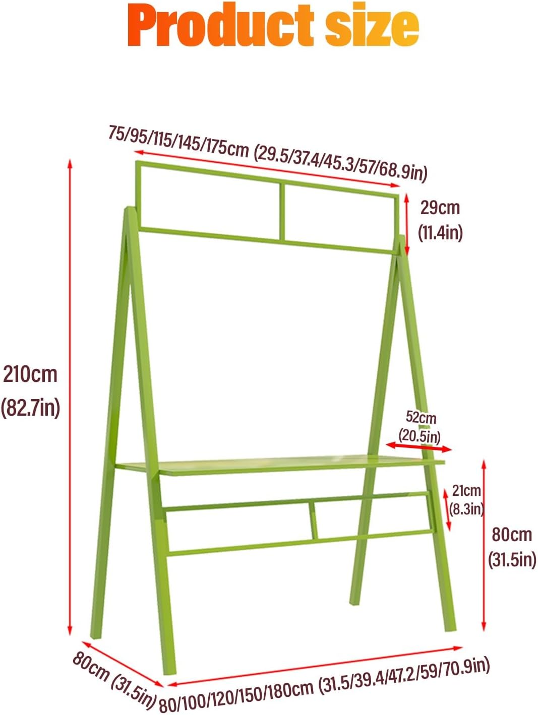 Outdoor Vendor Cart, Portable Metal Market Display Stand, Foldable Iron Stall Kiosk for Selling Snacks, Sweets, and Toys - Quick DIY Assembly