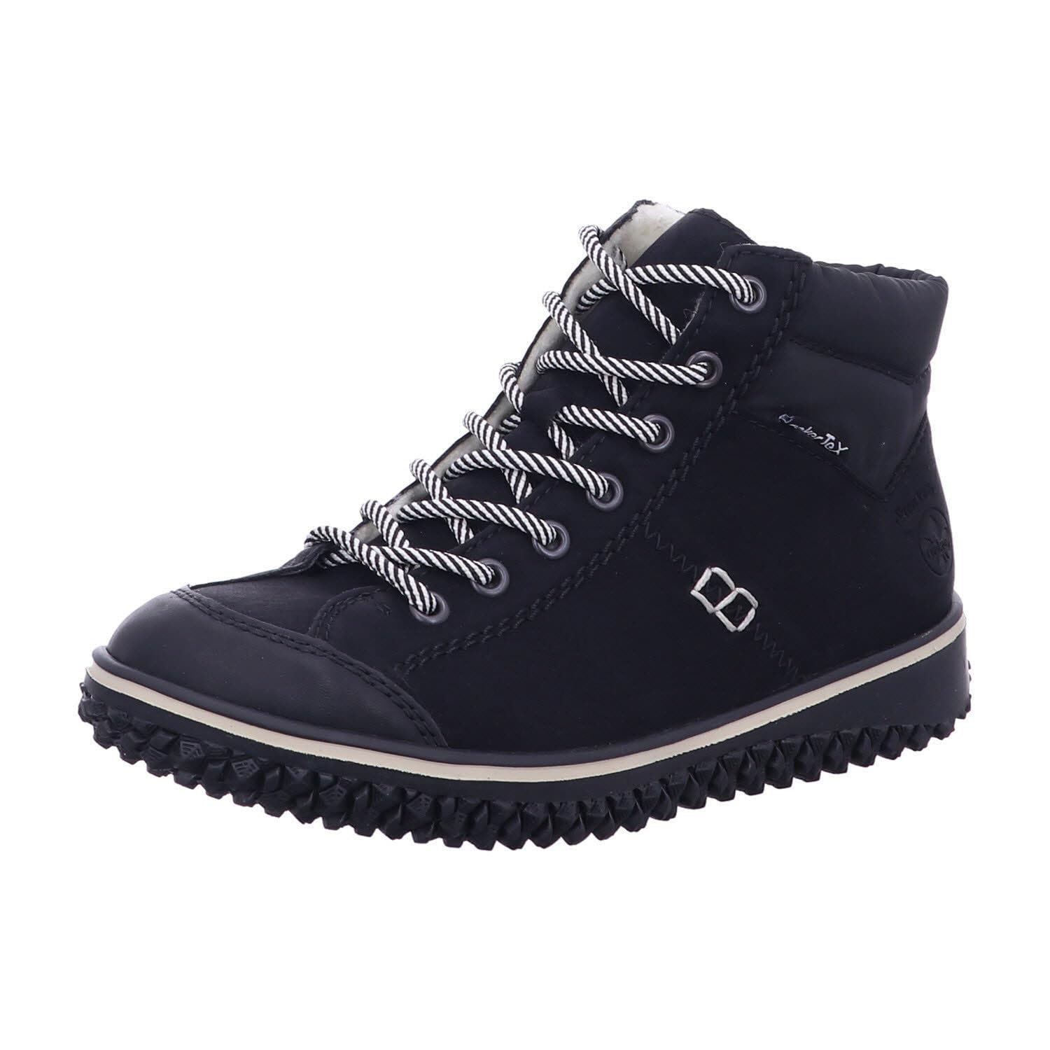 Rieker Women's Z4244 Lace-Up Boots, black, 3.5 UK