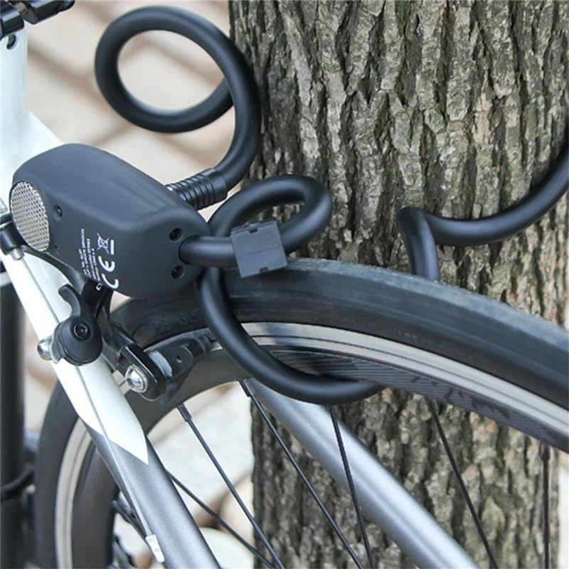 Lucchetto for Mountain Bike Forniture for Ciclismo Allarme antifurto da 110 Db Adatto for l'escursionismo Urbano