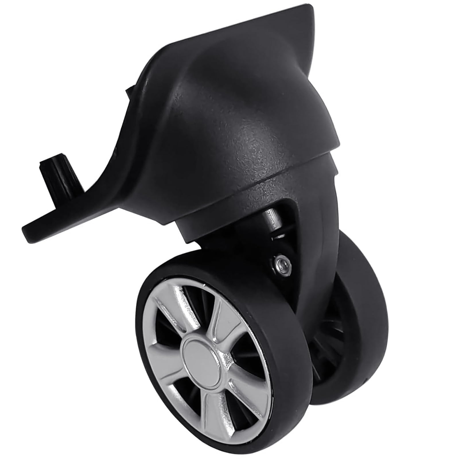 Tobeso-Nuoze Suitcase Replacement Wheels for Suitcase Repair 360° Rotating Case Replacement Wheels with 4 Mounting Holes H330 (Set of 4) - Image 3