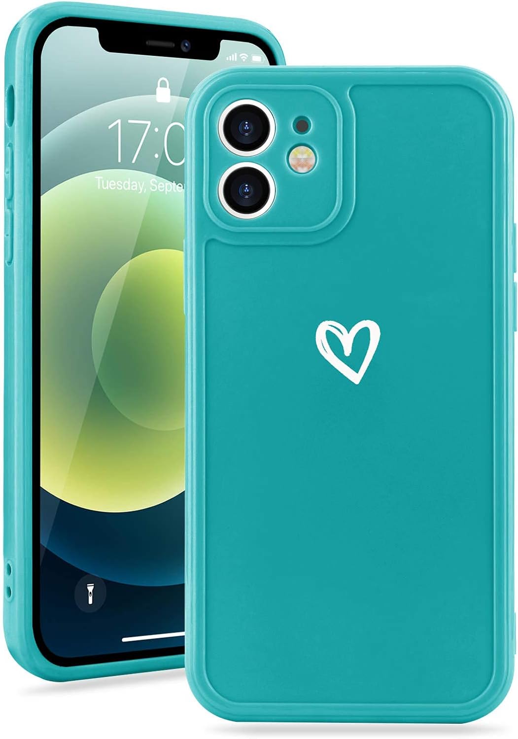 Micoden for iPhone 11 Cases Cute Girls Silicone Shockproof Protective