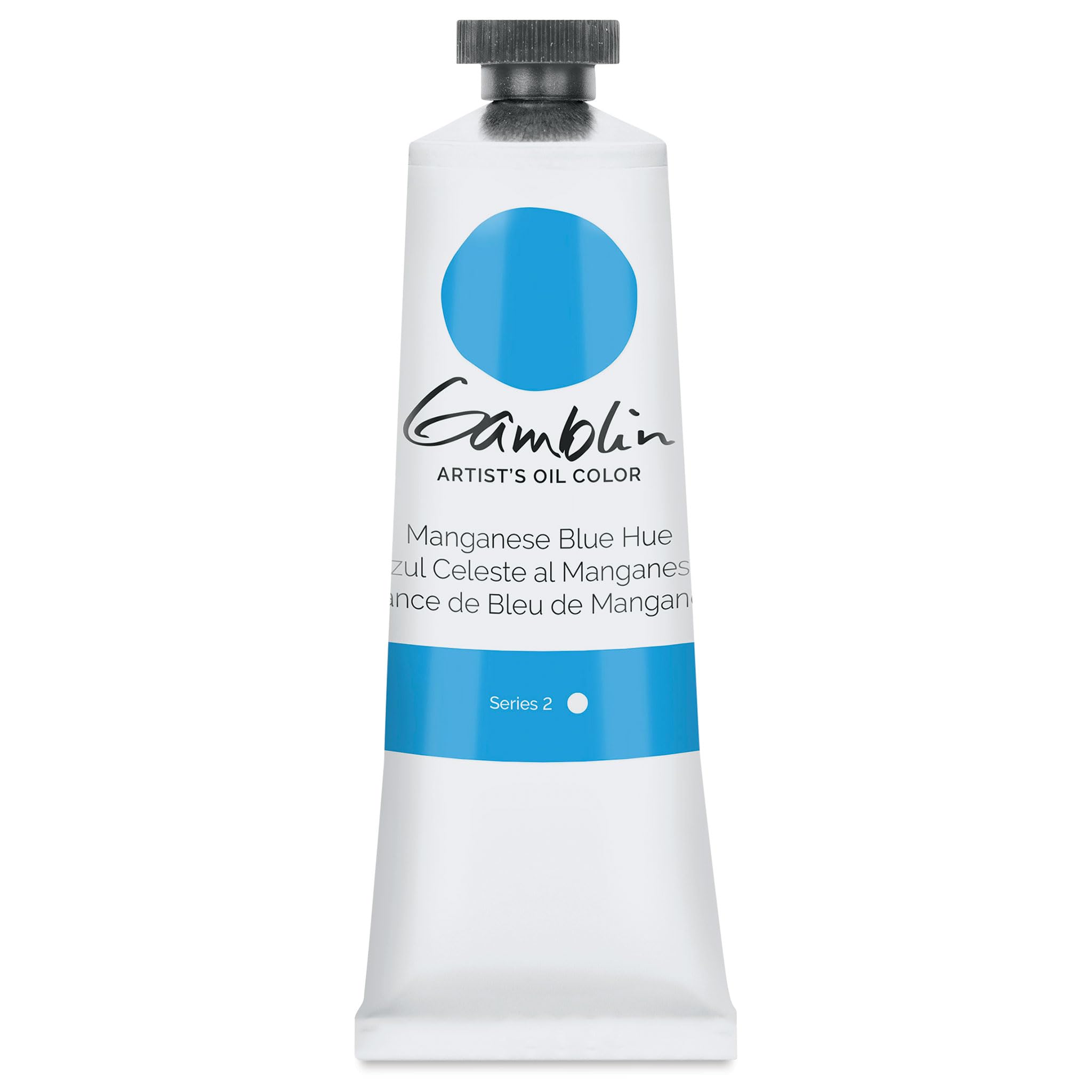 Gamblin G1400 37Ml Artists Grade Oil Color - Manganese Blue Hue