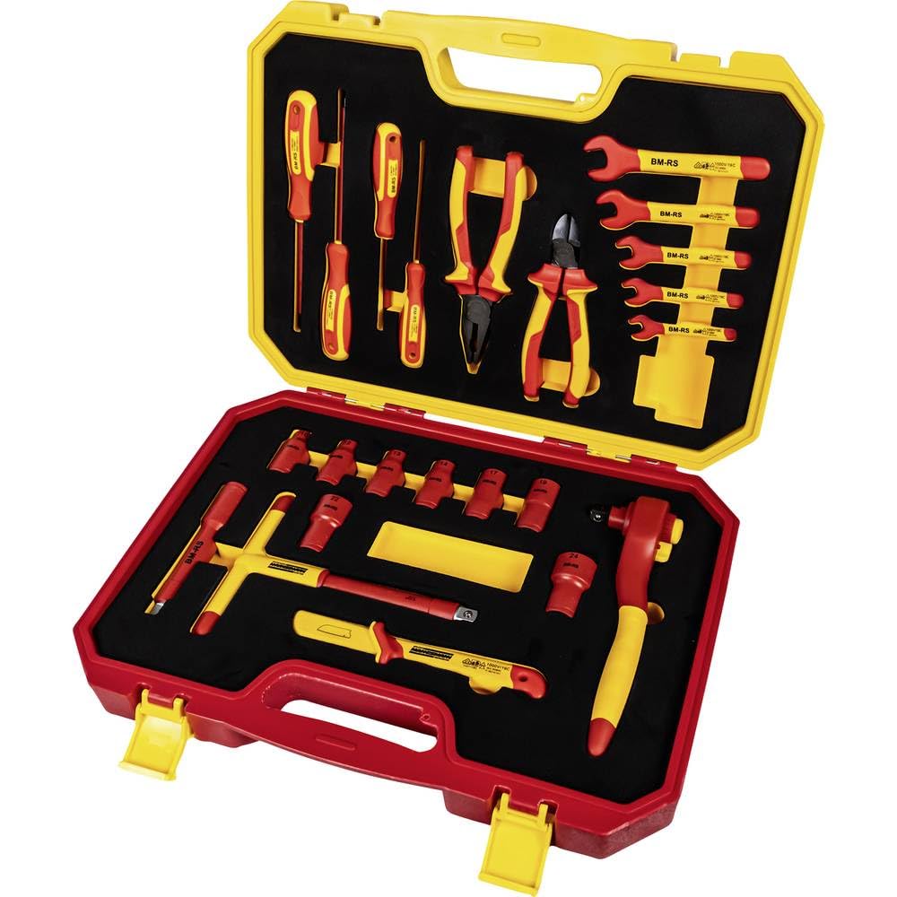 Mannesmann - M11212 - Juego de herramientas VDE, 24 piezas.