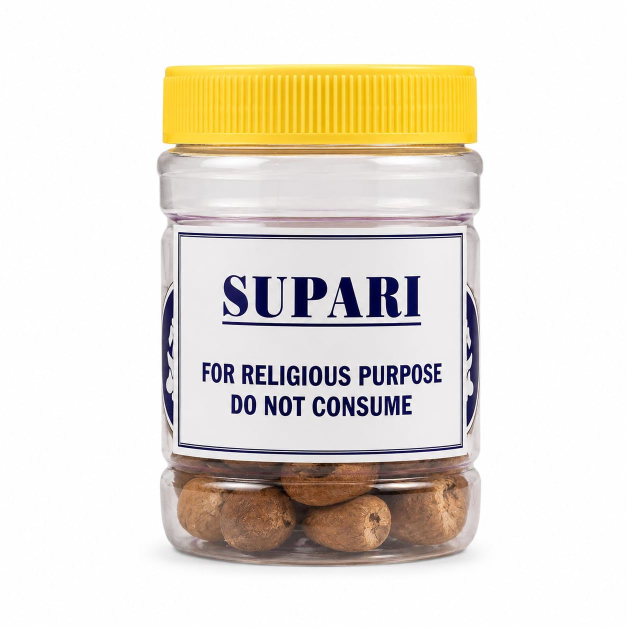 C&S Homestore Whole Supari Betel Nut for Hindu Puja, Temple Worship, Mandir, Pooja Samagri, Religious Ceremonies, Daily Prayer, Sacred Rituals and Traditional Devotional Use