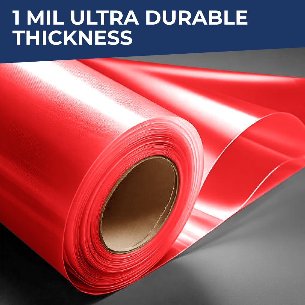 ラップケット Amazon | レッドセロハンラップ 24インチ x 100フィート ロール