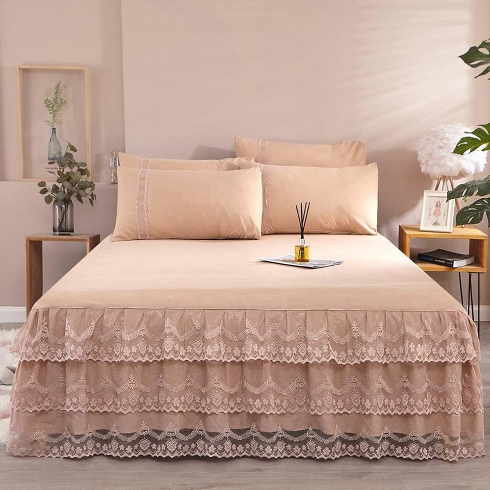 Jupe de lit King Size enveloppante pour créer une chambre de charme